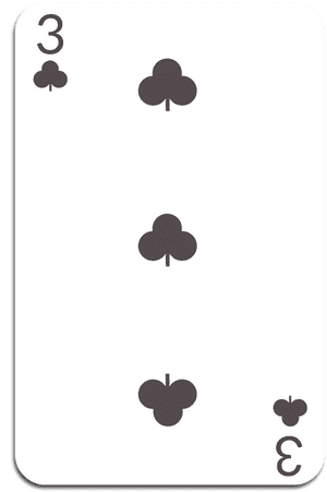 Three of Clubs